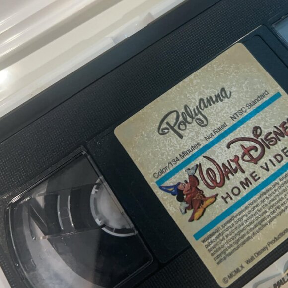 Walt Disney's Pollyanna VHS 100% Working Condition for Fans and Collectors - Picture 3 of 4